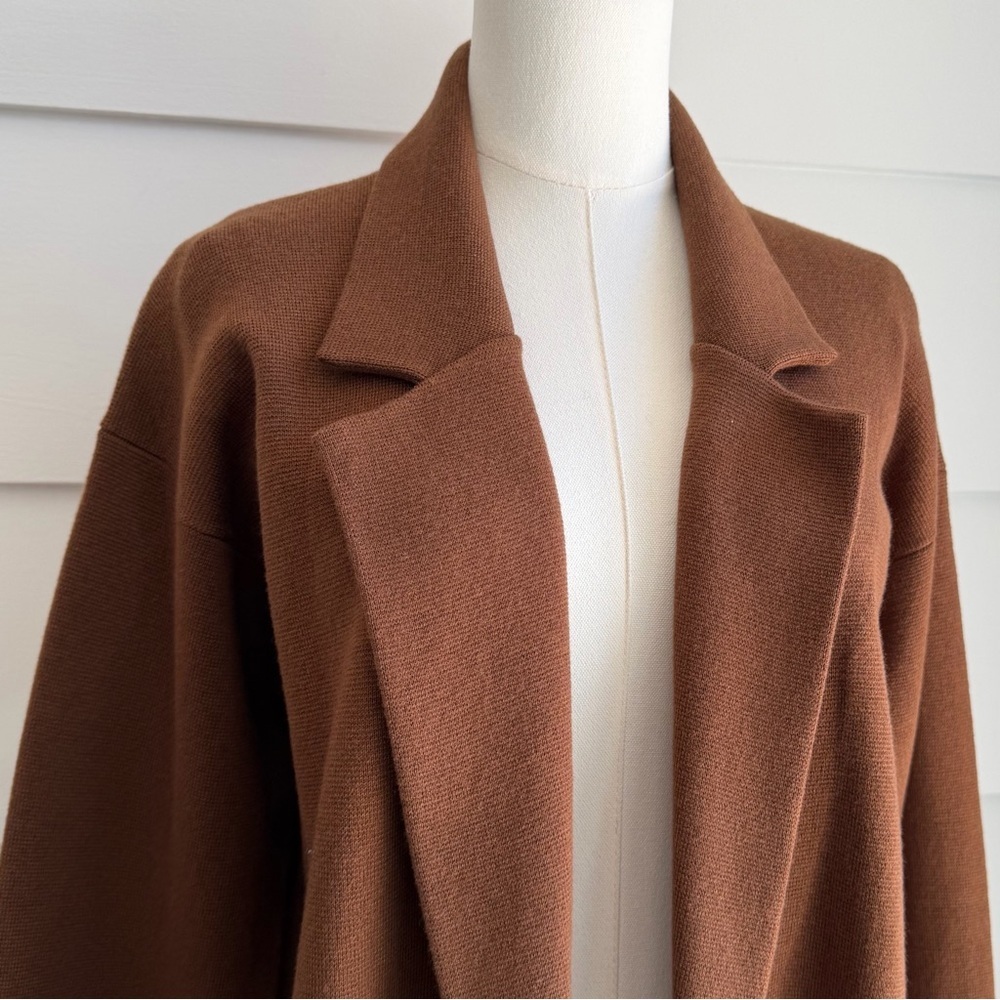 J Crew Ella Open Front Long Sweater Blazer size S NWT - Picture 4 of 8